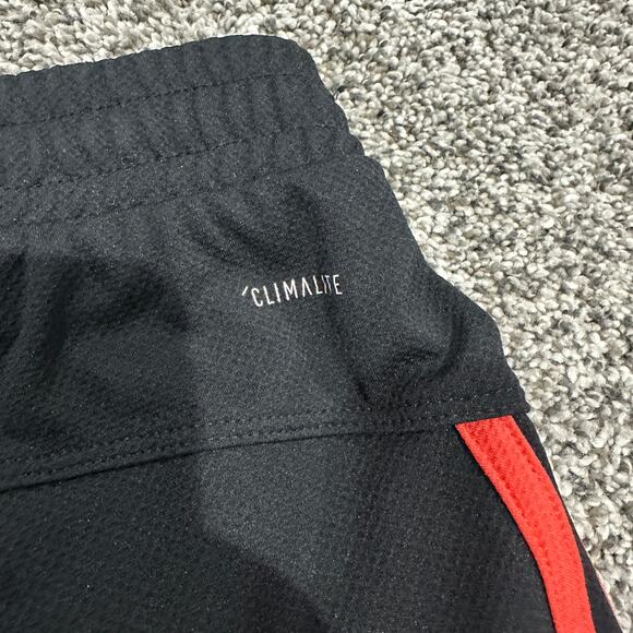 ADIDAS Women's Black Coral Stripe Shorts, XL - Pre-loved, Excellent Condition - Picture 4 of 7